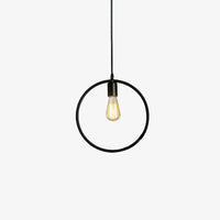 Pendant Light Metal Frame Industrial Style | Geomara