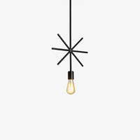 Pendant Light Metal Frame Industrial Style | Geomara