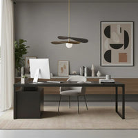 Pendant Light Metal Glass Mid Century Design | Elivar