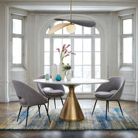 Pendant Light Metal Glass Mid Century Design | Elivar
