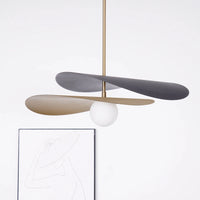 Pendant Light Metal Glass Mid Century Design | Elivar