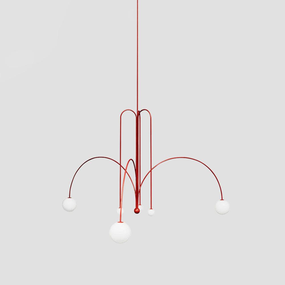 Pendant Light Metal Glass Nordic Style | Valnor