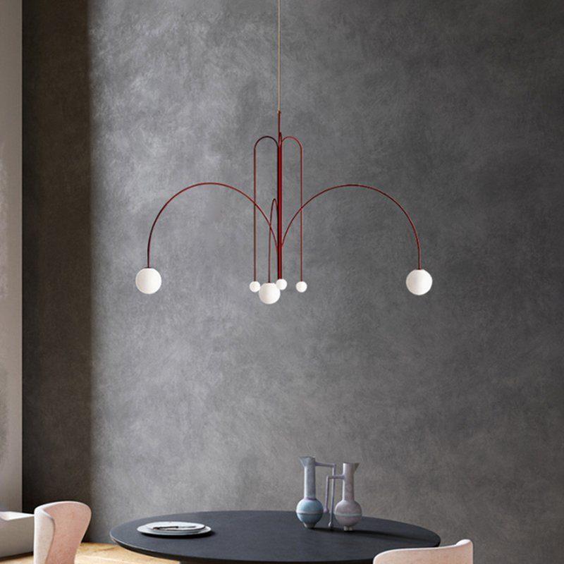 Pendant Light Metal Glass Nordic Style | Valnor