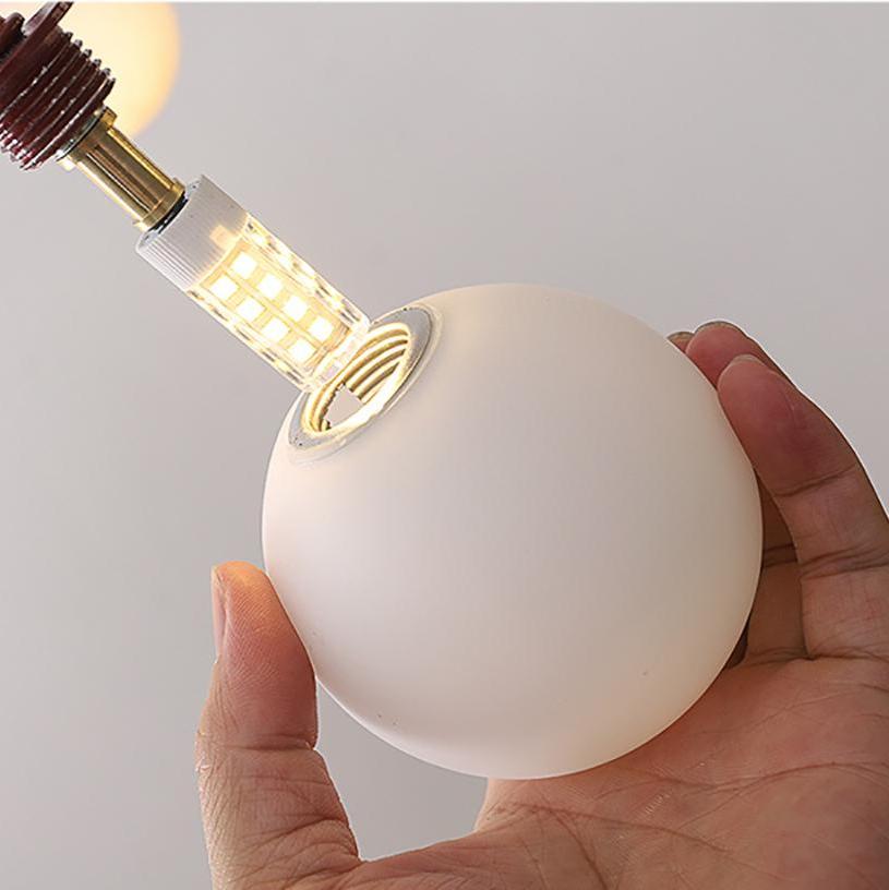 Pendant Light Metal Glass Nordic Style | Valnor