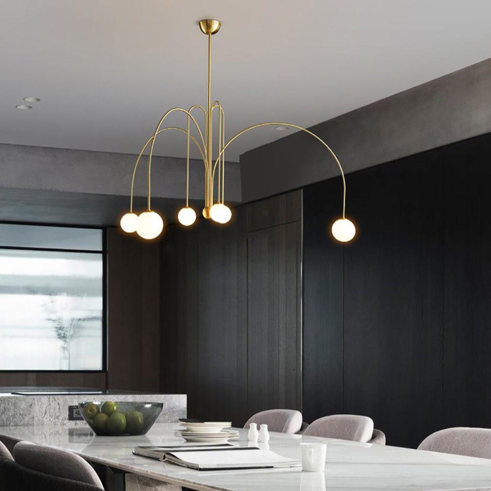 Pendant Light Metal Glass Nordic Style | Valnor