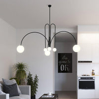Pendant Light Metal Glass Nordic Style | Valnor