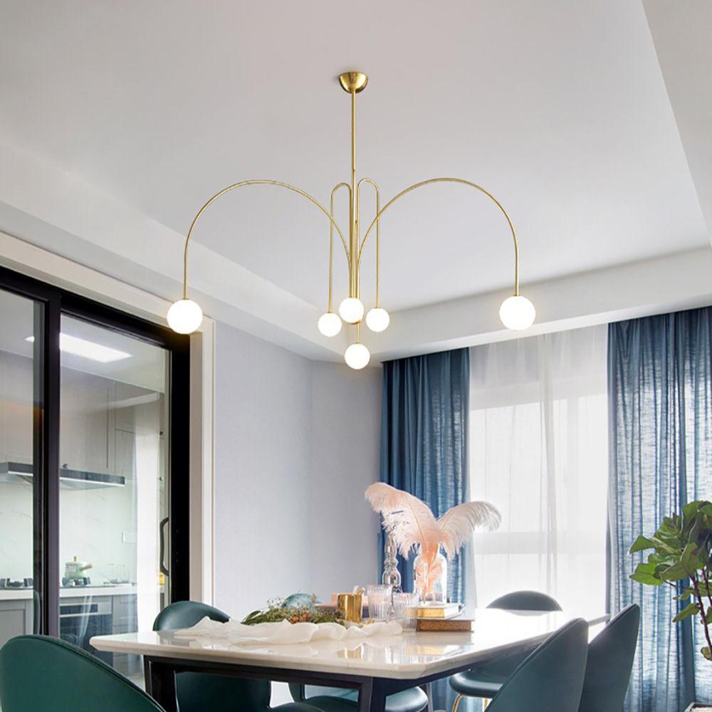 Pendant Light Metal Glass Nordic Style | Valnor