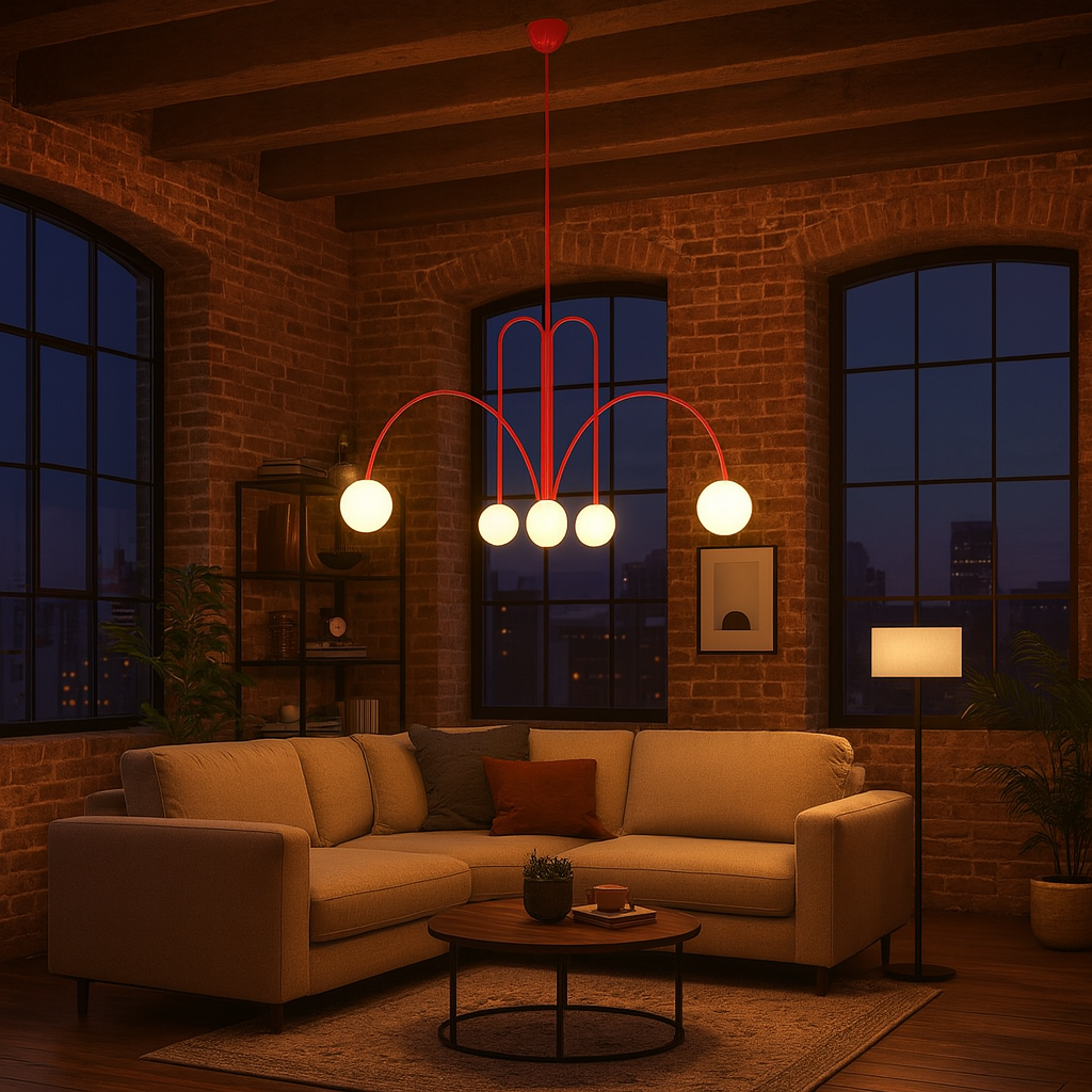 Pendant Light Metal Glass Nordic Style | Valnor