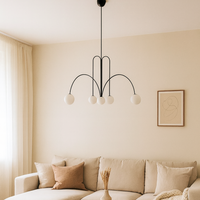 Pendant Light Metal Glass Nordic Style | Valnor