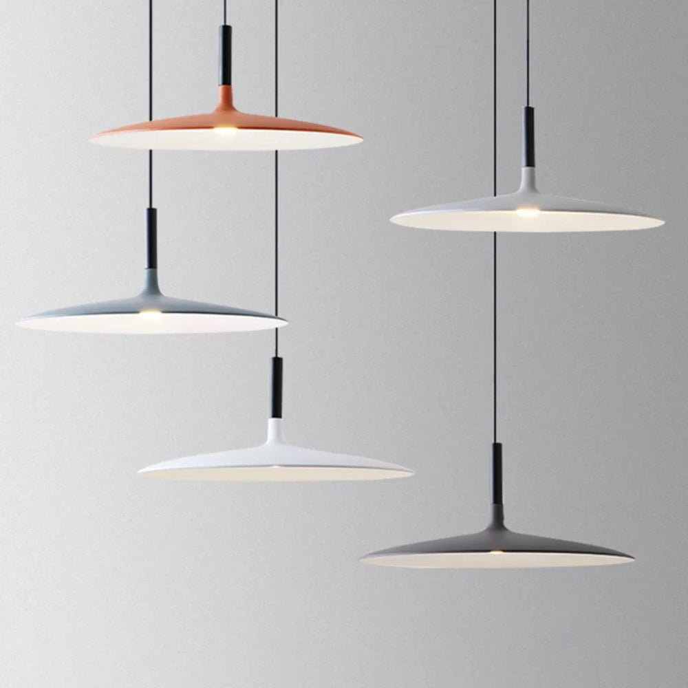 Pendant Light Metal LED Saucer Modern Interior | Orvexo