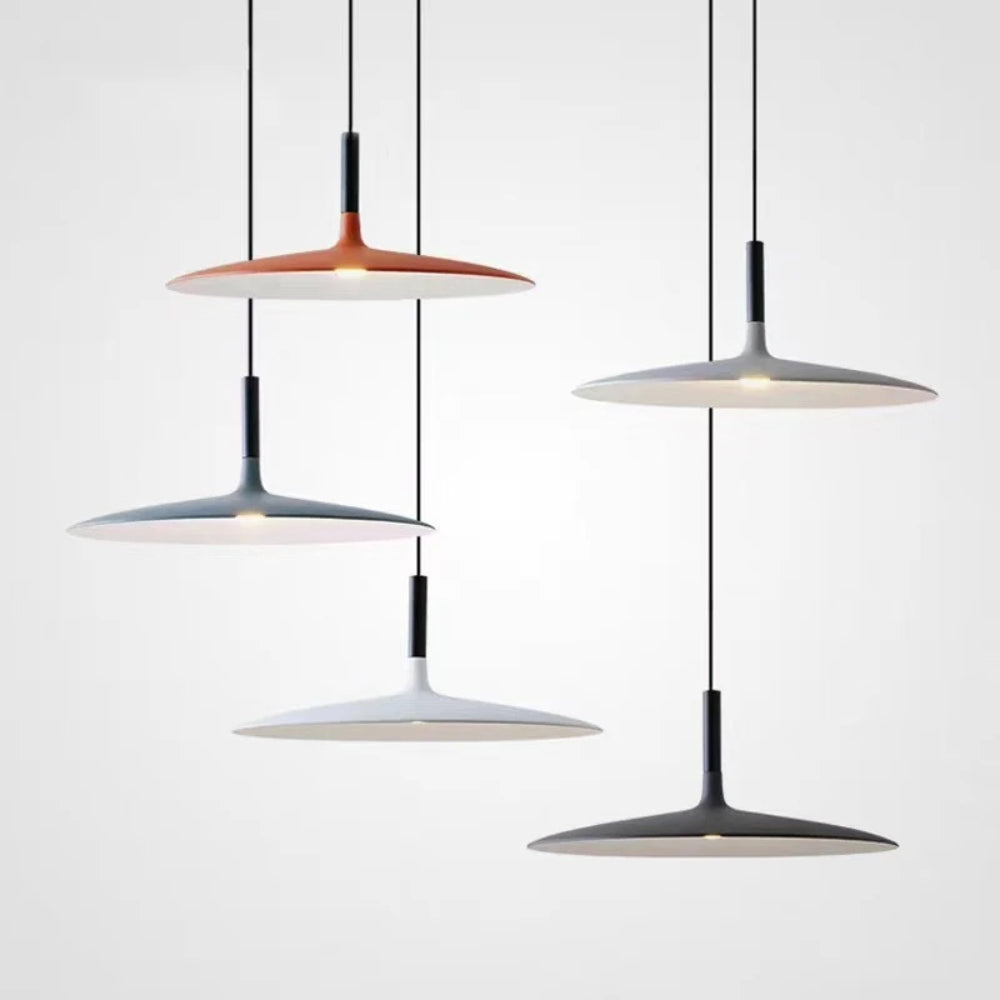 Pendant Light Metal LED Saucer Modern Interior | Orvexo