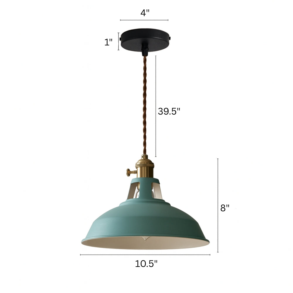 Pendant Light Metal LED in Colour Loft Design Look | Cilvion