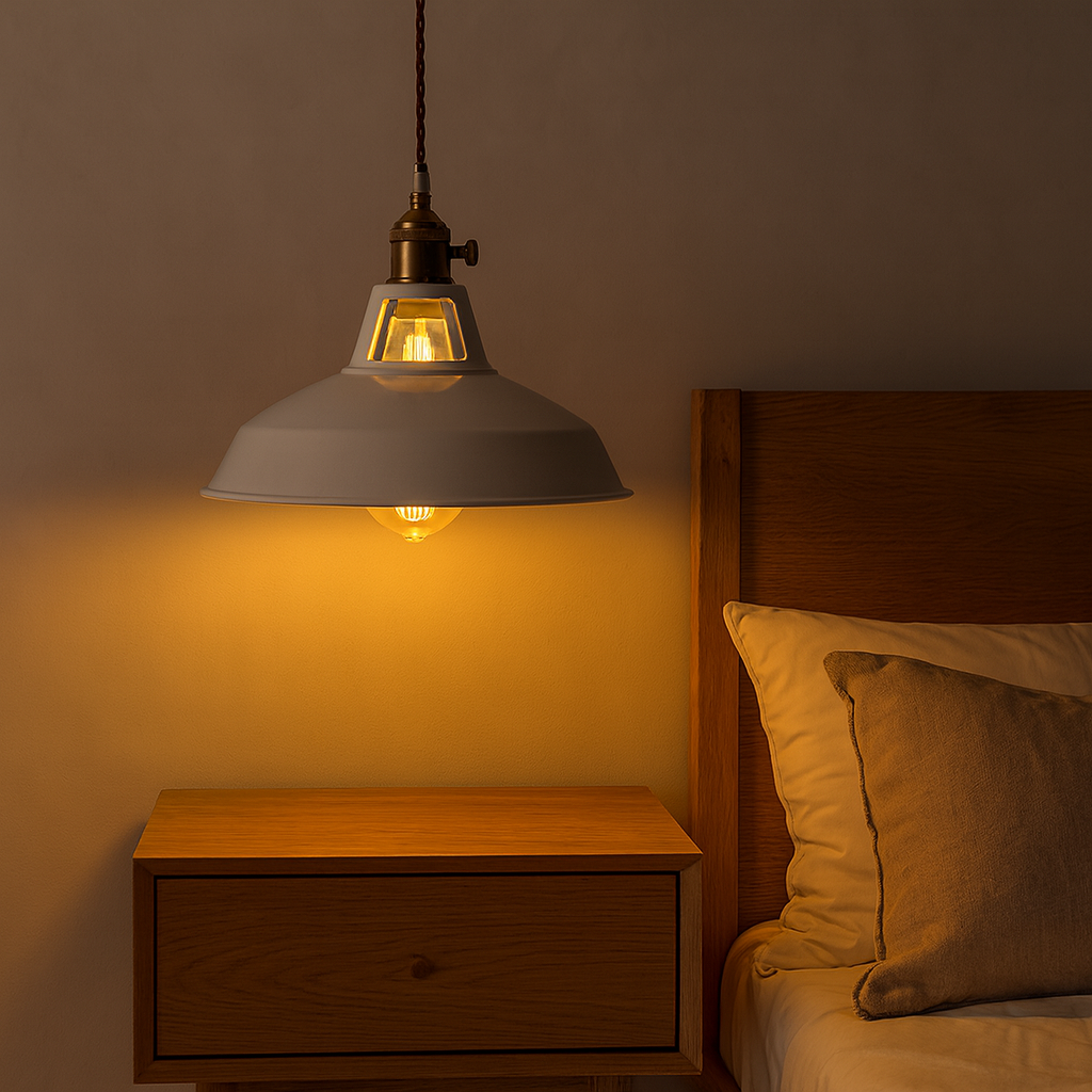 Pendant Light Metal LED in Colour Loft Design Look | Cilvion