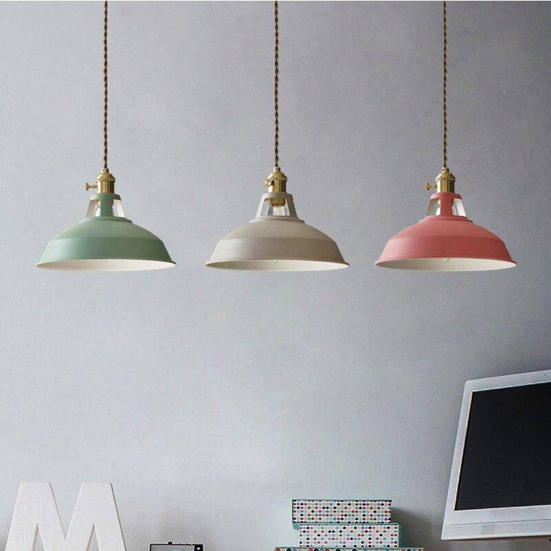 Pendant Light Metal LED in Colour Loft Design Look | Cilvion