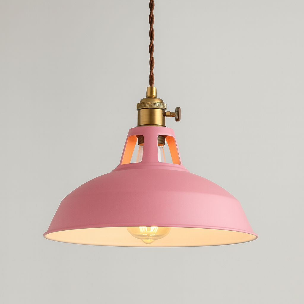 Pendant Light Metal LED in Colour Loft Design Look | Cilvion