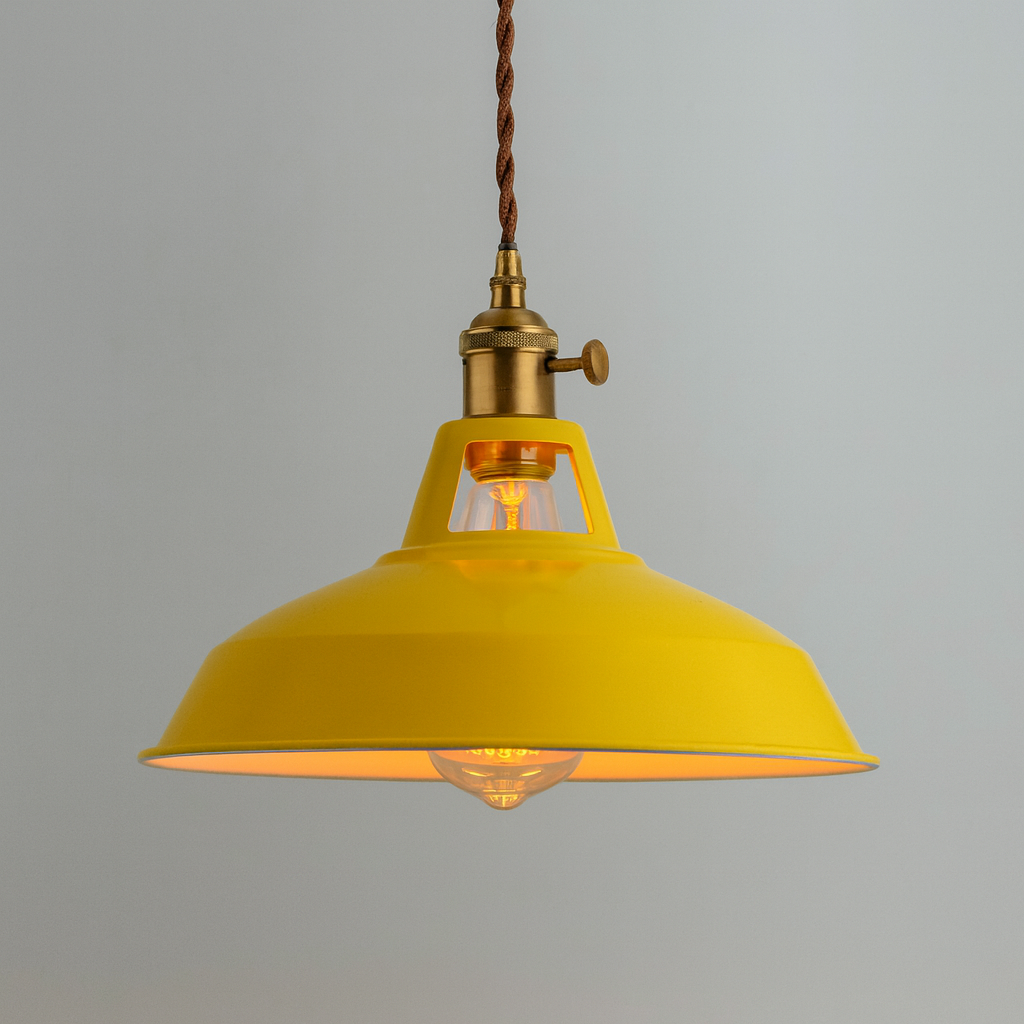 Pendant Light Metal LED in Colour Loft Design Look | Cilvion