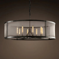 Pendant Light Metal Mesh Dining Suspension Traditional | Bravino