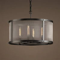 Pendant Light Metal Mesh Dining Suspension Traditional | Bravino