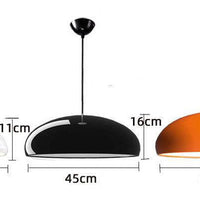 Pendant Light Metal Nordic Design in Italian Style | Arvento