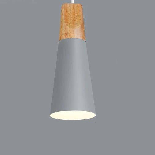 Pendant Light Metal Wood Nordic Design | Sylven