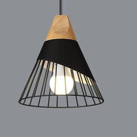 Pendant Light Metal Wood Nordic Design | Sylven
