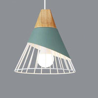 Pendant Light Metal Wood Nordic Design | Sylven