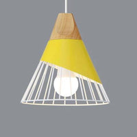 Pendant Light Metal Wood Nordic Design | Sylven