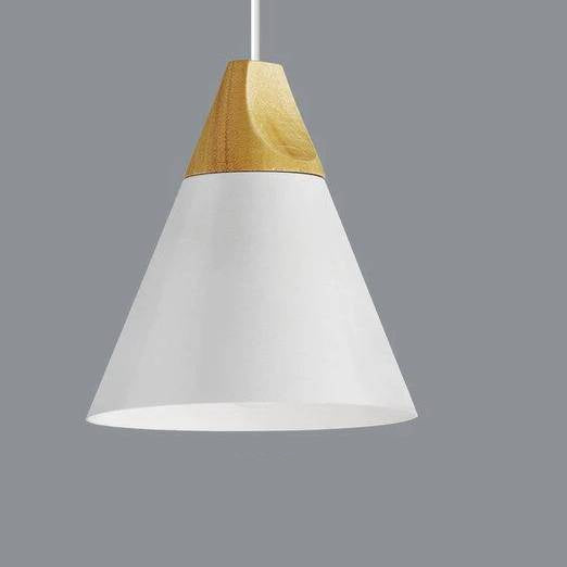 Pendant Light Metal Wood Nordic Design | Sylven