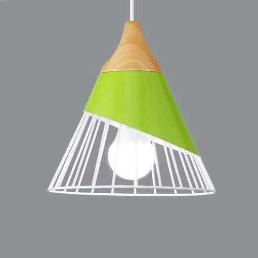 Pendant Light Metal Wood Nordic Design | Sylven