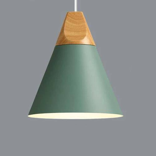 Pendant Light Metal Wood Nordic Design | Sylven