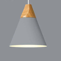Pendant Light Metal Wood Nordic Design | Sylven
