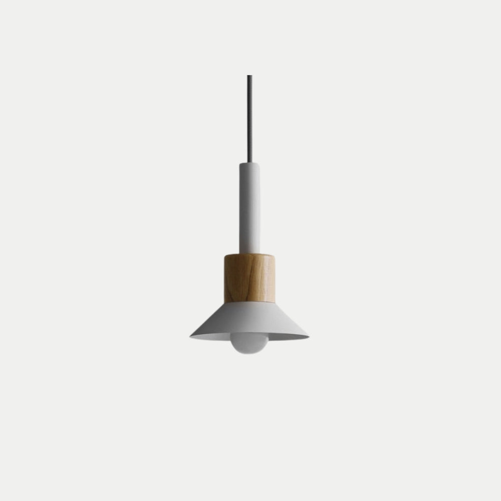 Pendant Light Metal Wood for Nordic Interiors | Venlora