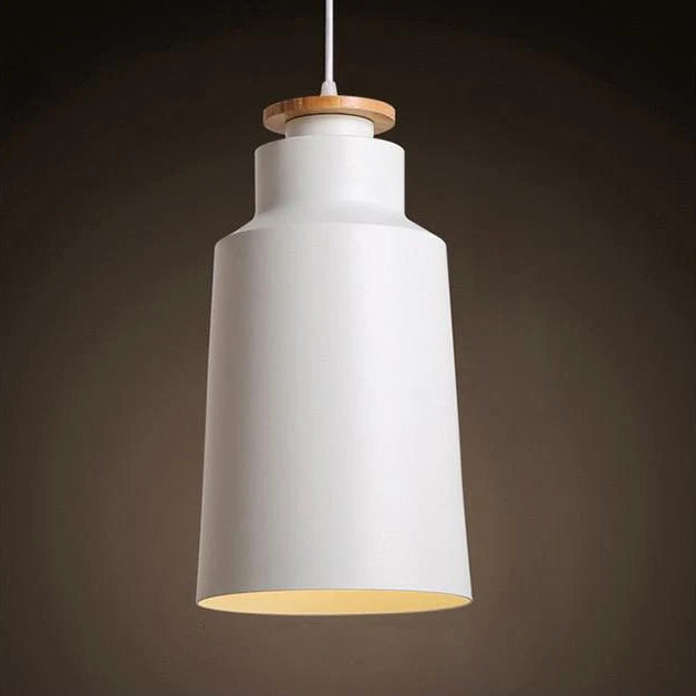 Pendant Light Metal and Wood Scandinavian Interior | Portan
