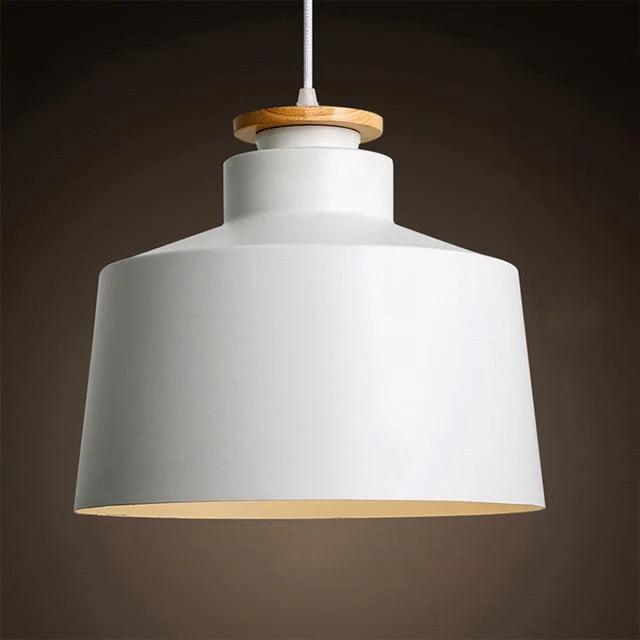 Pendant Light Metal and Wood Scandinavian Interior | Portan