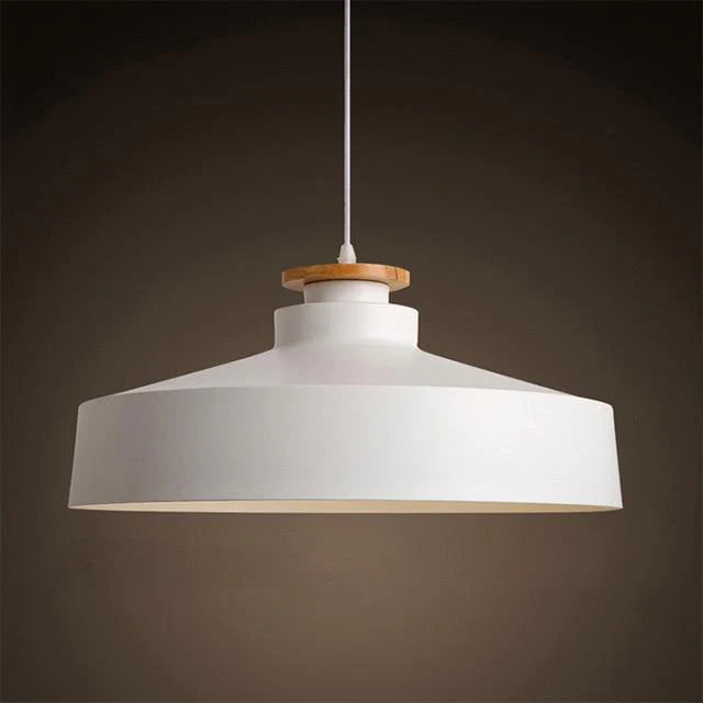 Pendant Light Metal and Wood Scandinavian Interior | Portan