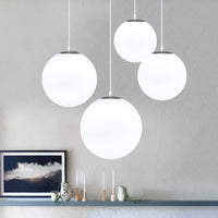 Pendant Light Milky Glass in Nordic Style | Zorevo