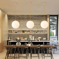 Pendant Light Milky Glass in Nordic Style | Zorevo