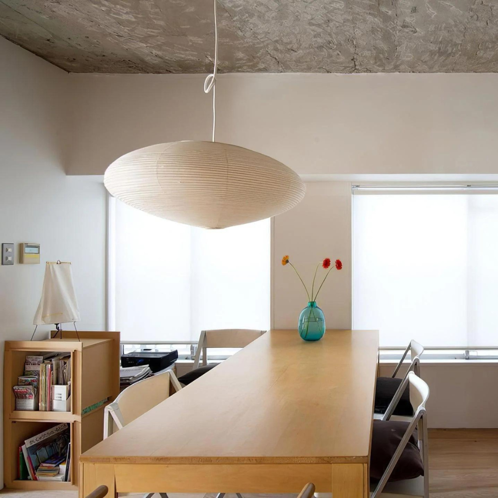 Pendant Light Mulberry Paper Japandi Style | Sorano