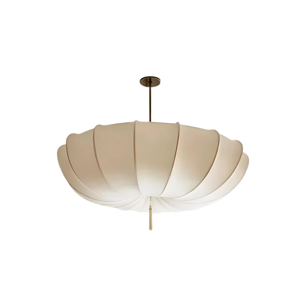 Pendant Light Natural Fabric Wabi Sabi Style | Parion