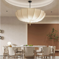 Pendant Light Natural Fabric Wabi Sabi Style | Parion