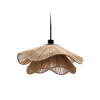 Pendant Light Natural Jute Boho Style | Vilora