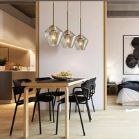 Pendant Light Nordic Metal Glass Cluster Design | Vulmera
