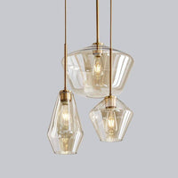 Pendant Light Nordic Metal Glass Cluster Design | Vulmera