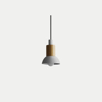 Pendant Light Nordic Shape Wood Metal | Arveta