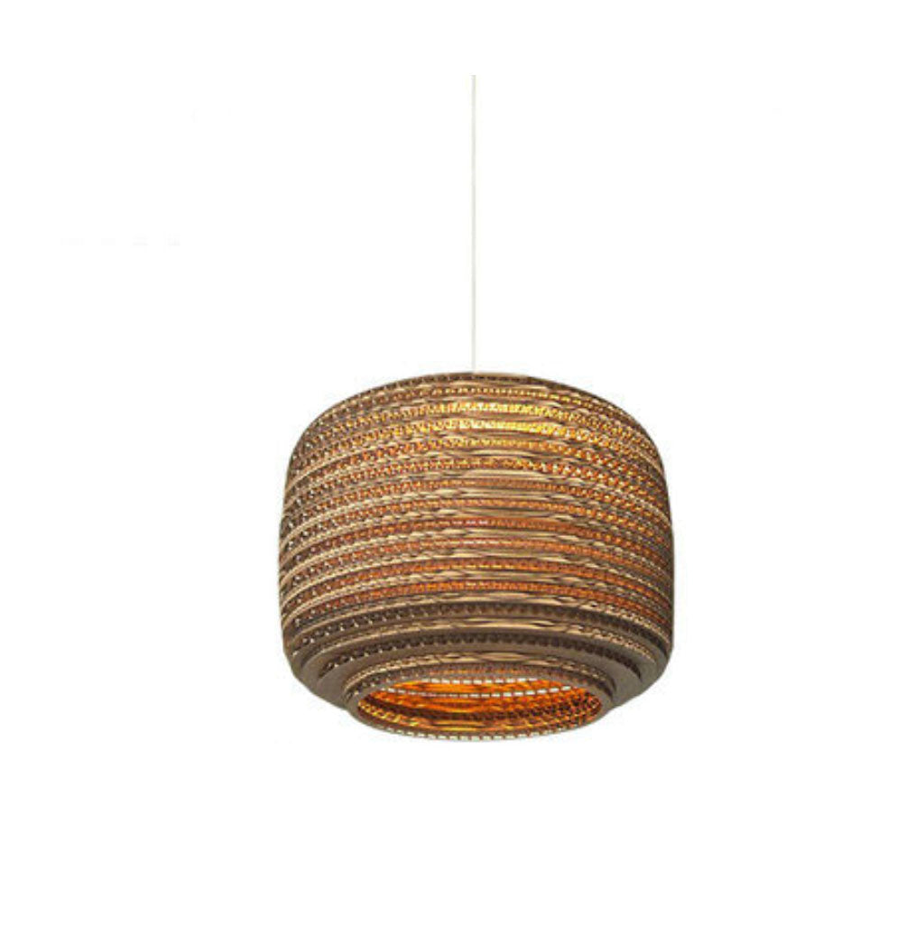 Pendant Light Paper Cardboard in Nordic Style | Sodvera