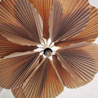 Pendant Light Paper Flower Art Deco Style | Florica