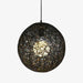 Pendant Light Paper Sphere in Nordic Wicker Style | Narvelo