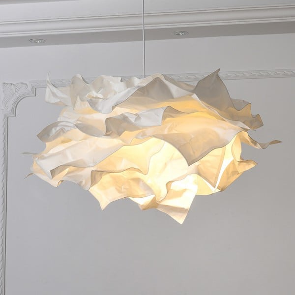 Pendant Light Parchment Cloud in Nordic Style | Aeruno