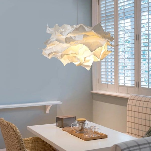 Pendant Light Parchment Cloud in Nordic Style | Aeruno