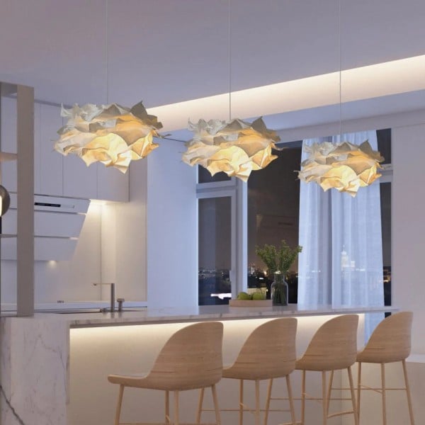 Pendant Light Parchment Cloud in Nordic Style | Aeruno